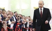 Poutine est aux commandes de la Russie depuis 1999, soit en tant que président, soit en tant que chef du gouvernement. (© picture alliance/ASSOCIATED PRESS/Sergey Savostyanov)