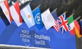 Around 3,000 participants, including more than 60 heads of state and government, are attending the World Economic Forum in Davos. (© picture alliance/Xinhua News Agency/Lian Yi)