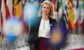 EU Foreign Affairs Representative Kaja Kallas described the situation in the Middle East as "perilous". (picture alliance / ASSOCIATED PRESS / Virginia Mayo)