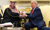 Saudi Crown Prince Mohammed bin Salman visiting US President Donald Trump in Washington on 18 November 2025. (© picture alliance / Associated Press / Evan Vucci)