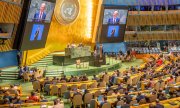 Quelque 150 chefs d'Etat et de gouvernement étaient présents au sommet de l'avenir de l'ONU . (© picture alliance/dpa / Michael Kappeler)