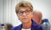 Former Defence Minister Viola Amherd was one of those who had maintained for years that the jets had been acquired for a fixed price. (© picture alliance/KEYSTONE / ANTHONY ANEX)