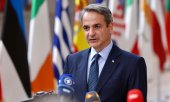 Greek PM Kyriakos Mitsotakis. (© picture-alliance/ Hans Lucas Pool Union Européene / Agence Hans Lucas)