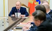 Putin 25 Eylül'de Rusya Güvenlik Konseyi toplantısında. (© picture alliance/dpa/POOL / Alexei Nikolsky)