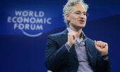 Palantir CEO Alex Karp. (© picture alliance / ASSOCIATED PRESS / Markus Schreiber)