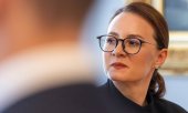 Julija Svyrydenko. (© picture-alliance/AP Photo/Mindaugas Kulbis)
Yulia Svyrydenko as new head of Ukrainian government