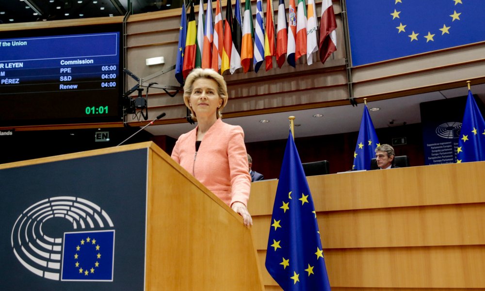 UE cho mitig  au discours  de von  der  Leyen  eurotopics net