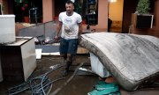 Damage caused by flooding in the Romanian region of Galati on 15 September 2024 (© picture alliance / Xinhua News Agency / Cristian Cristel)