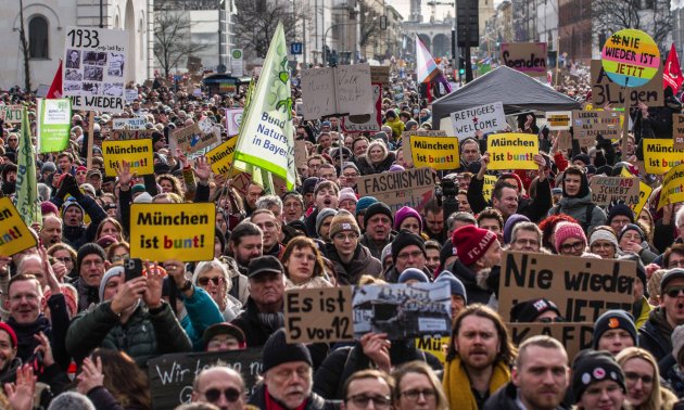 Germany mass protests against the far right eurotopics