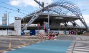 Construction work at Riga Central Station (© picture alliance/dpa-Zentralbild/Stephan Schulz)