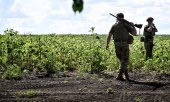 Men aged between 25 and 60 who are fit for military service can be called up in Ukraine. The ban on leaving the country applies to men aged 23 and over. (© picture alliance / Photoshot)