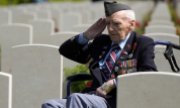 British D-Day veteran Bernard Morgan. (© picture alliance / ASSOCIATED PRESS / Alastair Grant)