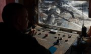 A mine for the extraction of ilmenite, an ore used in the production of titanium, in the Kirovohrad region of Ukraine. (© picture alliance / Associated Press / Efrem Lukatsky)