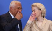 EU Council President António Costa with European Commission President Ursula von der Leyen. (© picture alliance / ASSOCIATED PRESS / Omar Havana)